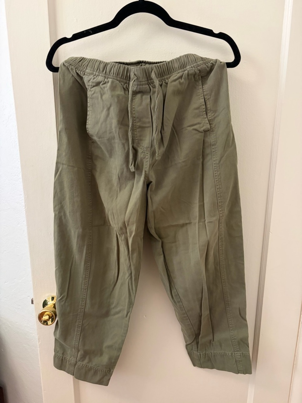 Zara green trousers size S